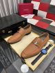 Ferragamo Brown Calfskin Leather Man Shoes 052508 (2)_th.jpg